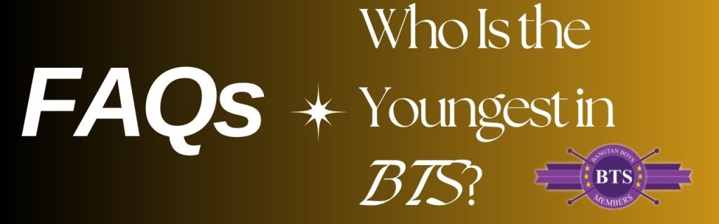 Who Is the Youngest in BTS?